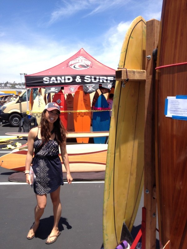 More pics from Del Mar... of course I fell in love with the Hobie v bottom!