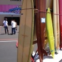 More pics from Del Mar... of course I fell in love with the Hobie v bottom!