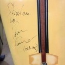 As always the show was eye popping! The Tom Curren signature on his dad Pat's OG late '50s gun was so cool to see!