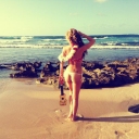 "Hmmmm... should I paddle out in this?"